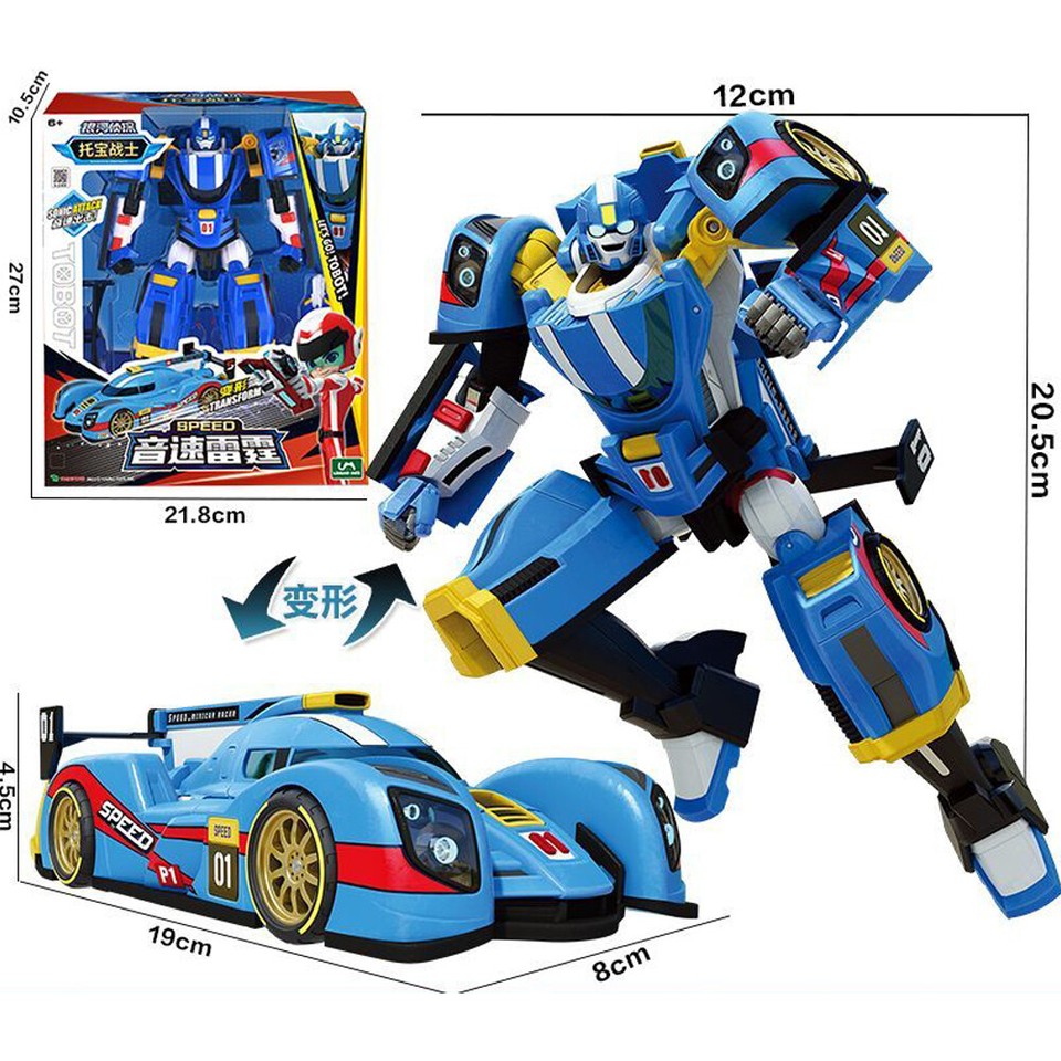 UK Truck Robot New Tobot V Galaxy Detective Transforms into Doll Boy