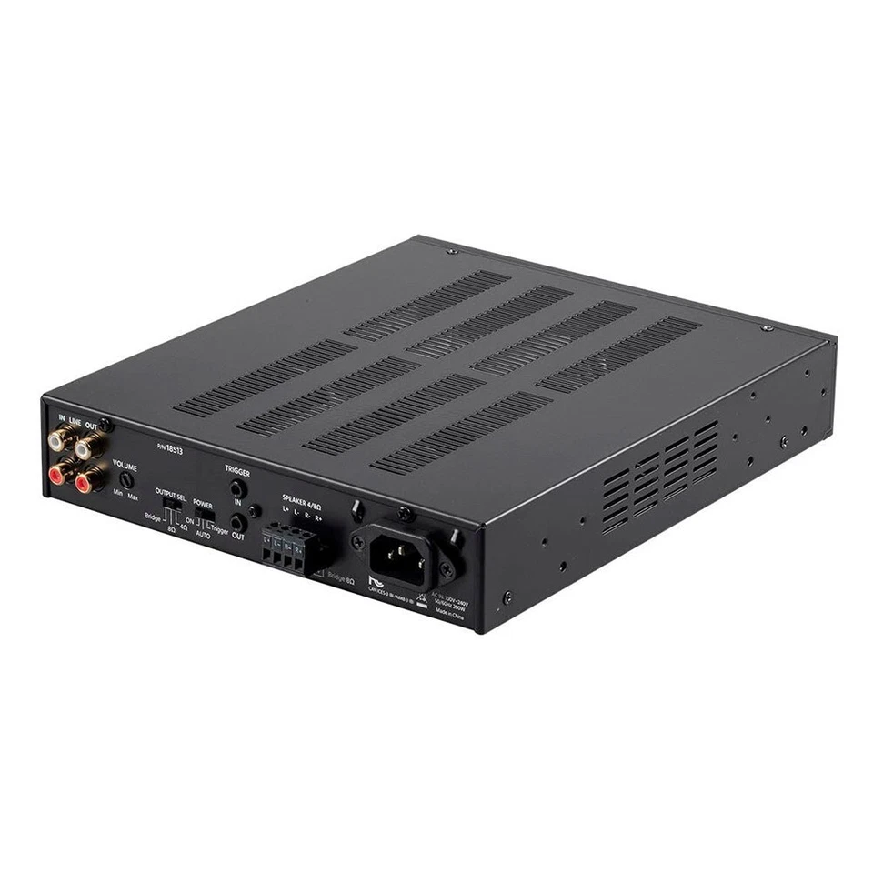 2-Channel 100W Watt 4/8 Ohm Rack Mountable Stereo Audio Class D Amplifier Amp - Image 2 of 4