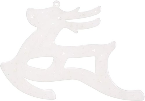 Christmas Window Silhouette LED Reindeer Light Decoration Multi Coloured 81890 - Picture 6 of 7