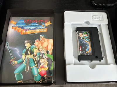 MSX ドラゴンスレイヤー4 MSXとMSX2 2本セット MSX 2 Japanese Import Dragon Slayer IV 4 Drasle Family CIB Tested