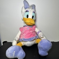 Disney Store Daisy Duck Plush 16  Tall VGC