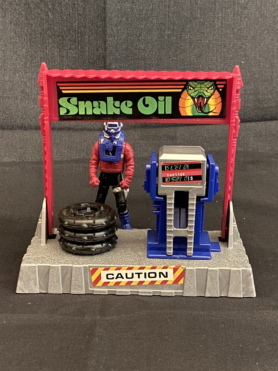 Pit Stop Catapult W/ Sly Rax MASK M.A.S.K. 1987 Kenner Action Figure