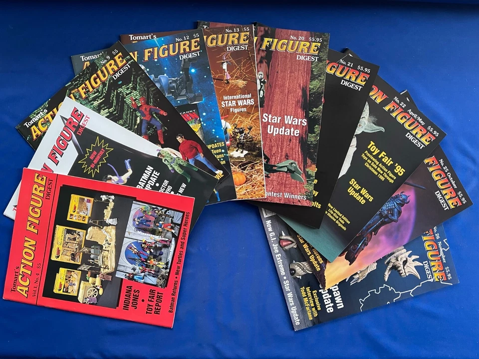 Tomart's Action Figure Digest Magazine You Pick The Issue Combine Shipping Save
