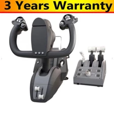 Original TCA Yoke Pack Boeing Edition Pendular Yoke System w/ Throttle Quadrant