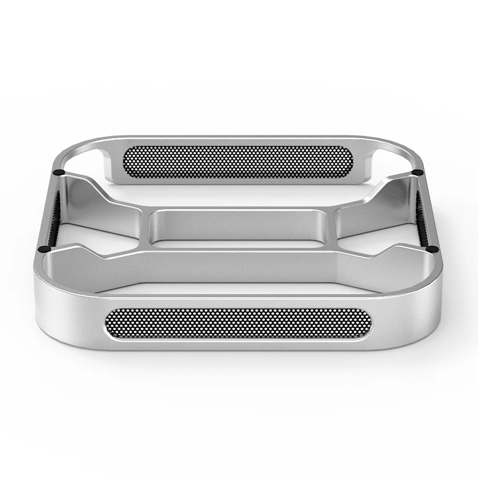 Desktop Stand for Mac Mini M4 /M4 Pro 2024 Heat Dissipation Cooling Holder Base - Image 3 of 4