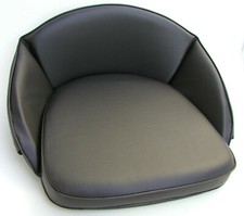 Traktorkissen niedrig Sitzkissen Kissen Sitz Traktor Trecker Schlepper Schwarz 