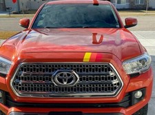 Tri-color Top Grille Stripes For Toyota Tacoma 2016-2020 3er Gen Trd