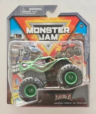 SPIN MASTER MONSTER JAM - KRAKEN  GREEN - SERIES 24 RARE VHTF