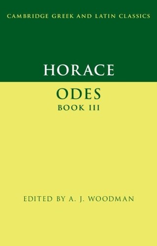 Horace Odes Book III by A. J. Woodman PAPERBACK - Image 3