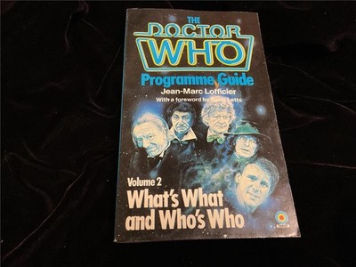 Doctor Who Target Paperback 1984 Programme Guide Vol 2 Jean-Marc Lofficier