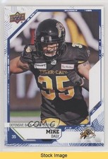 2019 Upper Deck CFL Blue Mike Daly #81 READ 0s9c