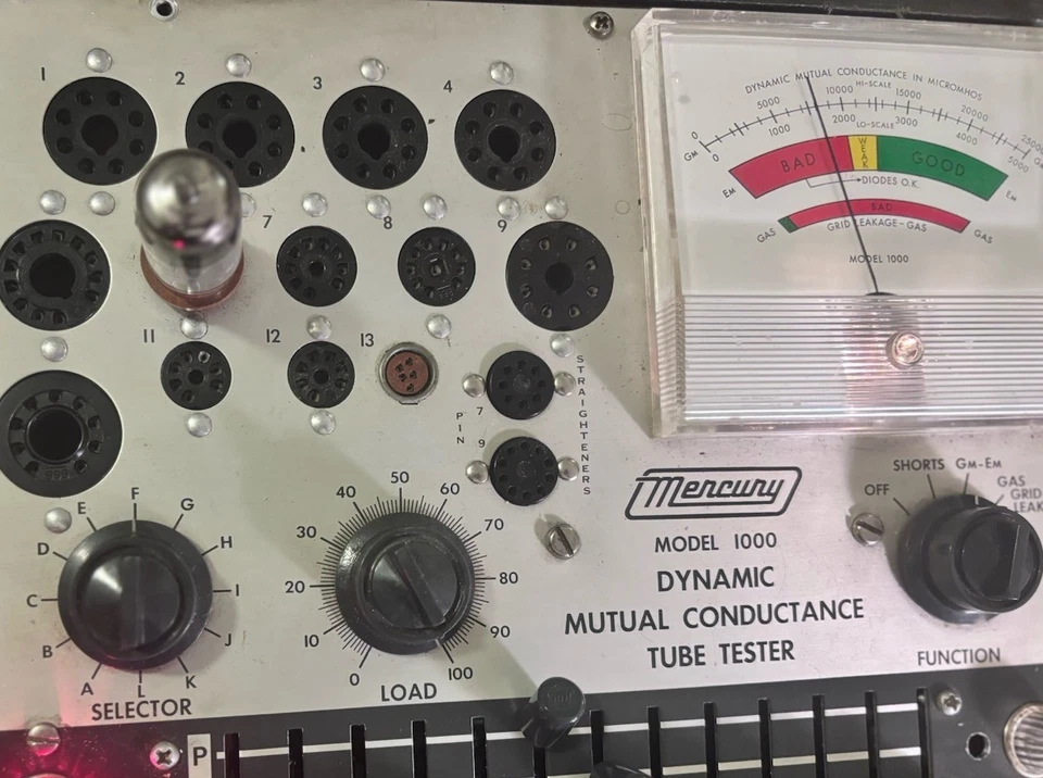 NIB NOS ARCTURUS 12DF7 Tube Angle 3 Mica RARE Aerospace 12AX7 Tested 200% Gain - Image 3 of 4