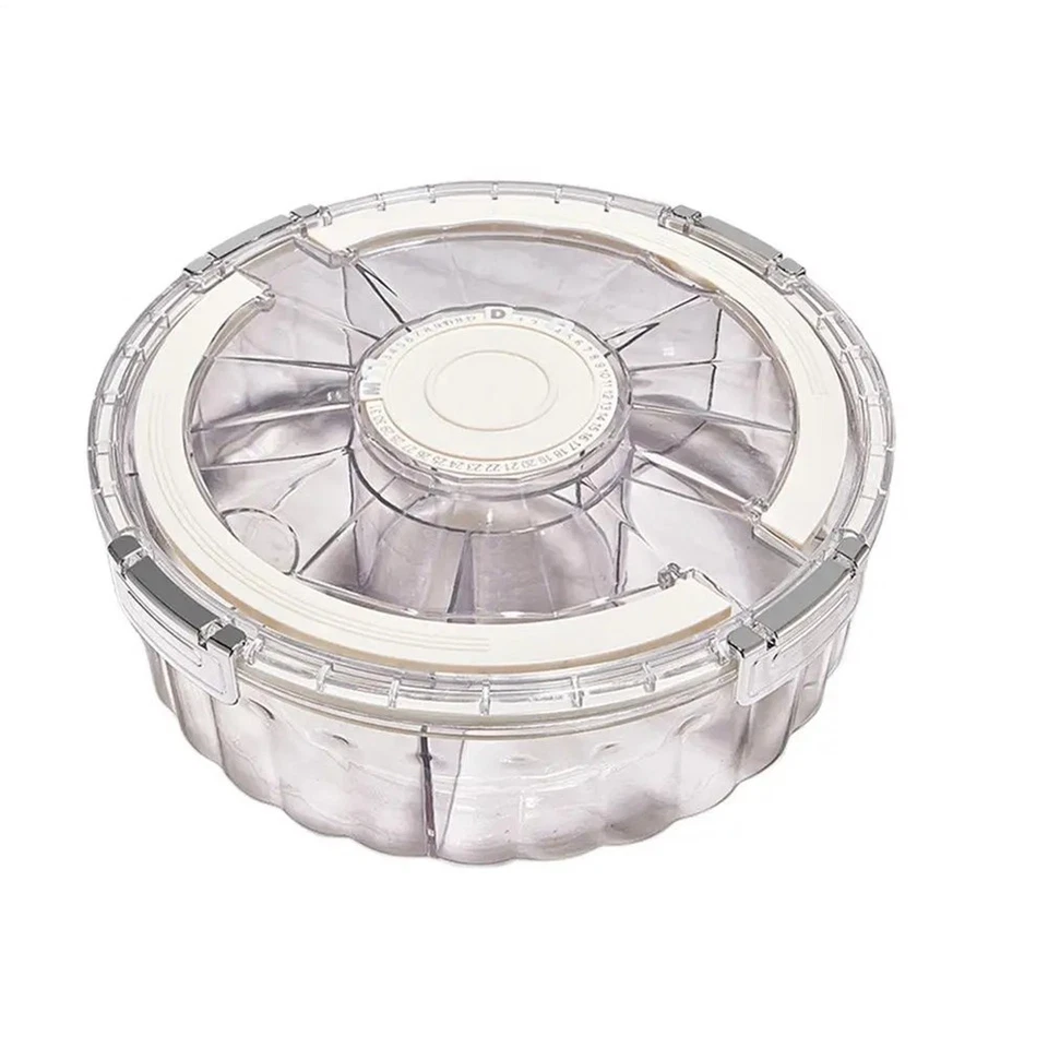 Multifunktions-Lebensmittelaufbewahrungstablett mit Deckel Lebensmittelbehä3419