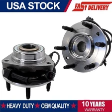 Set of 2 Front Wheel Bearing Hub assy for Chevy Trailblazer GMC Envoy Bravada