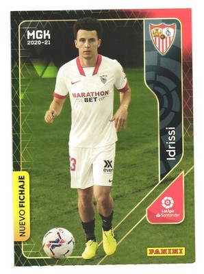 2020-21 Panini MGK Mega Cracks La Liga Sevilla FC Oussama Idrissi