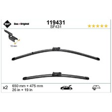 Scheibenwischer Set vorne für BMW 2-er F45 Gran F46 5-er G30 G31 7-er | 2412125