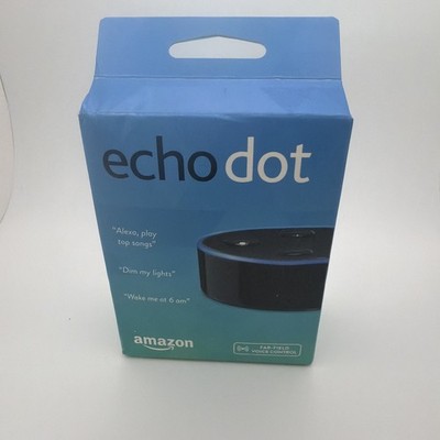 Amazon Echo Dot Black (2nd Generation) Smart Speaker - Brand New Sealed
