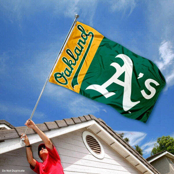 Bandeira Oakland Athletics Flag A's 3x5 - Imagem 2 de 4