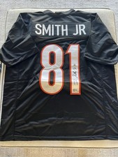 Irv Smith Jr Houston Texans Auto Signed Autograph Beckett Witnessed COA