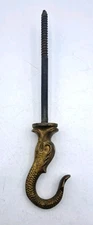 Antique/Vintage Ceiling Hook Hanging Light Hook of Fish Iron Bird Cage Hardware 