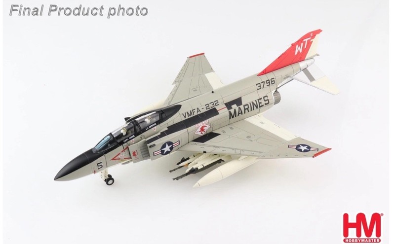 Hobby Master 1/72 HA19037 F-4J Phantom II USMC VMFA-232 Red Devils, Iwakuni AB