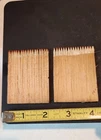 Original 2 Sets Civil War Soldier Wood Strip Matches Match Sticks Lucifers