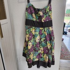 Torrid Vintage Style Floral TEA DRESS - Plus Size 22