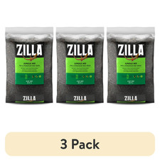  3 pack Zilla Pet Reptile Terrarium Substrate Bedding, Jungle Mix, for Frogs, R