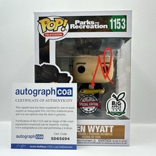 Adam Scott AUTOGRAPH Parks & Recreation - Ben Wyatt Signed Funko Pop ACOA
