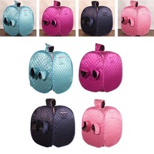 Portable Personal Sauna Room Tent Mini Sauna Folding with Hood Full Body Without