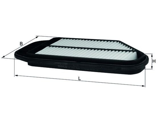 KNECHT LX 3152 Air Filter for CHEVROLET,RAVON