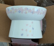Necoichi JAPAN EXCLUSIVE Cat Porcelain Raised Food Bowl 2026 SAKURA Limited