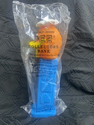 12'' PEZ Duck Bank Vintage made in 2000 Sealed in Package