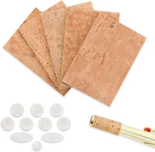 EASTROCK Alto Sax Neck Cork, 10Pcs Saxophone Key Buttons and 5Pcs Universal Saxo