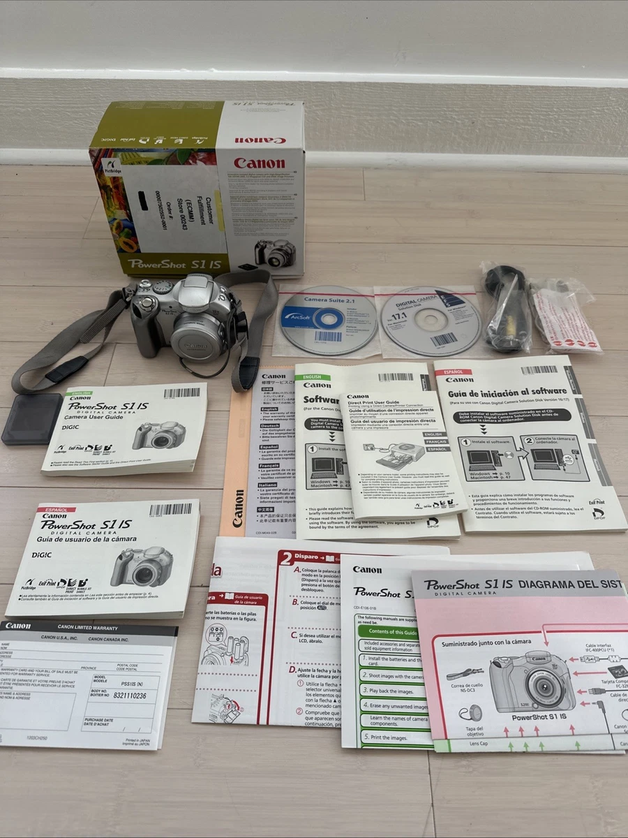 Canon PowerShot S1 IS Digital Cameras for Sale | Shop New & Used