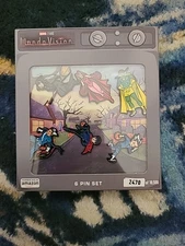 Marvel WandaVision Wanda Maximoff Scarlet Witch 6 Metal Enamel Pin Set