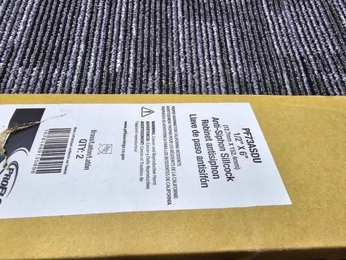 (QTY 2) PROFLO PF73ASDU 1/2" x 6" Bronze AntiSiphon Sillcock Not For Potable Use - Picture 6 of 8