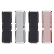 Phone Strap, CISID 4 Pcs Finger Universal, Black,Black,Silver,Rose Gold