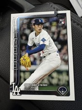 2025 Topps Update Series Roki Sasaki Rookie Debut Rookie Card #US199 - Dodgers