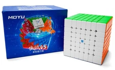 MoYu AoFu 7x7 V5 Single-Track (Magnetic) Speed Cube (OFFICIAL USA VENDOR)