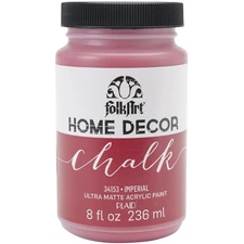 FolkArt Home Decor Chalk Paint 8oz-Imperial