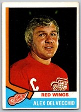 1974-75 O-Pee-Chee #222 Alex Delvecchio CO (ref 171068)