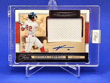 2025 Panini Three and Two Kristian Campbell Relic Auto /99 Rookie RC *On-card