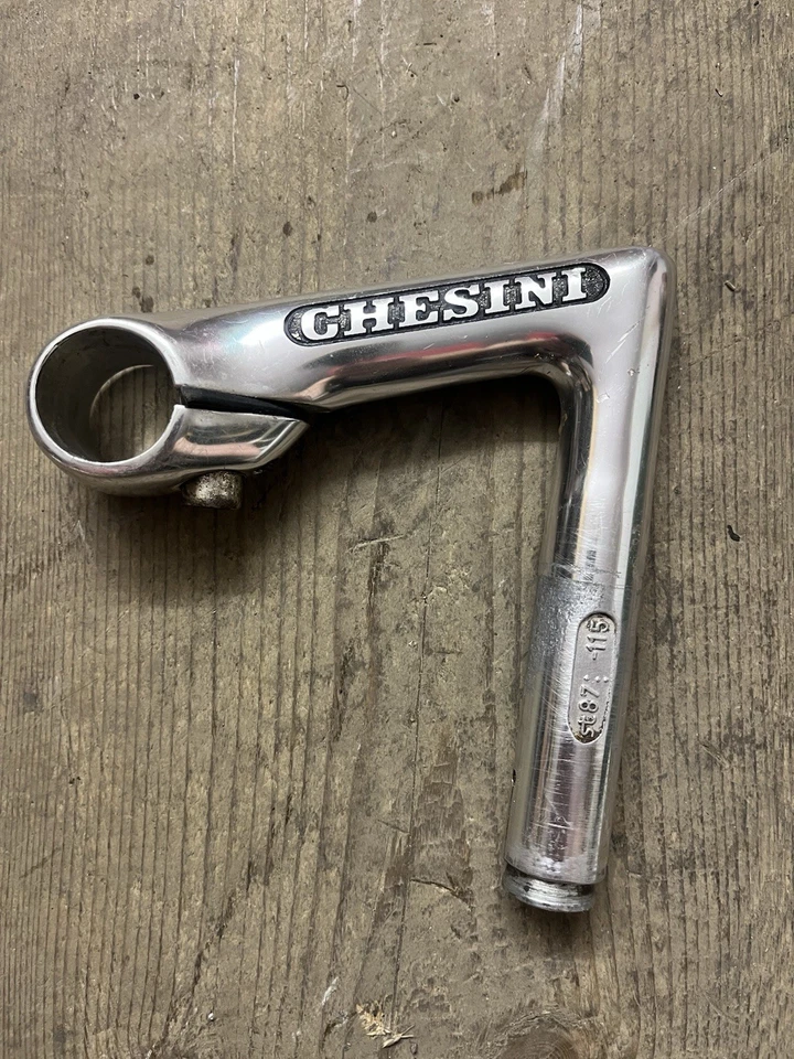 3TTT RECORD 84 Silver attacco Manubrio Pantografato CHESINI - Immagine 2 di 4