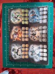 LEGO BIONICLE BOHROK TAHNOK-KAL 8574COMPLETE FIGURE BO KRANA WITH MANUAL