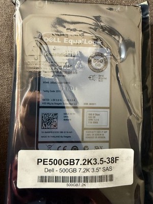 Dell Equalogic Constellation ES 500Gb. model ST3500414ss 3.5'' SAS