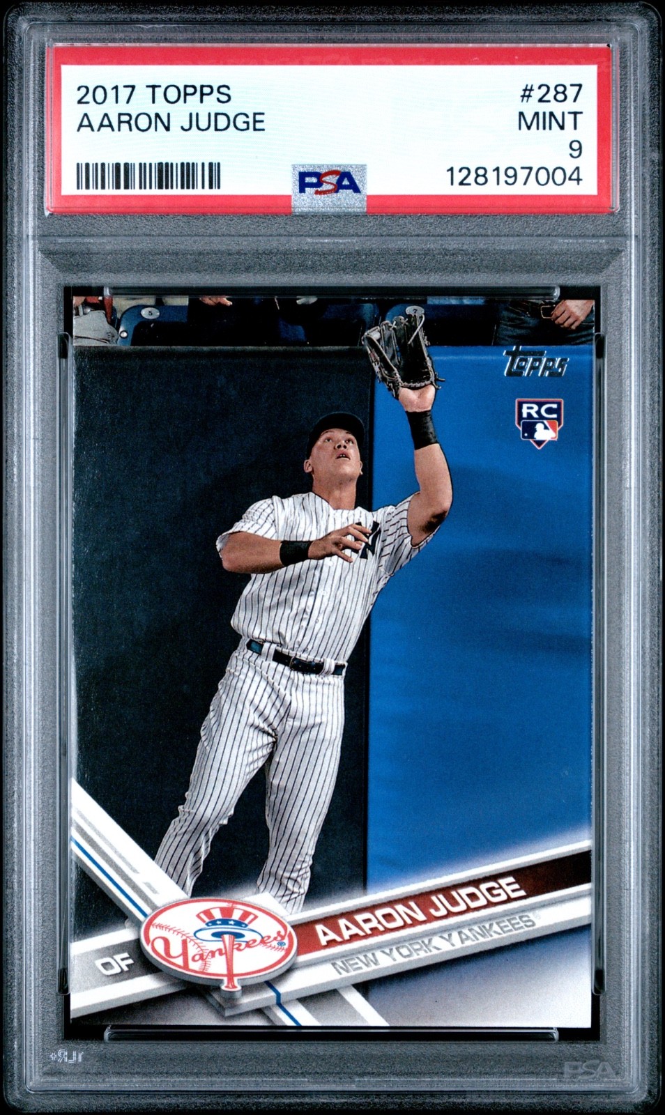 2017 Topps Aaron Judge PSA 9 Rc #287