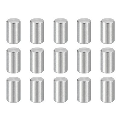 15pcs Dowel Pins M5(5mm) x 10mm Stainless Steel Shelf Support Peg Pin Rod