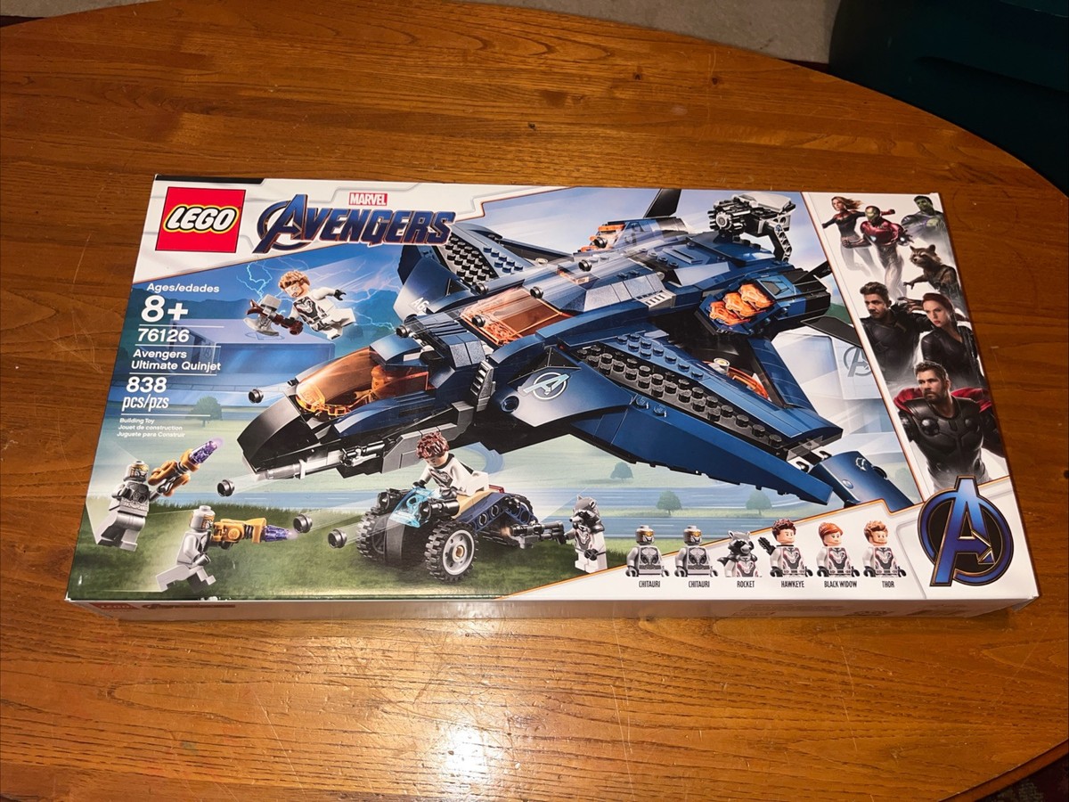 EMPTY BOX ONLY LEGO 76126 Marvel Super Heroes Avengers Ultimate