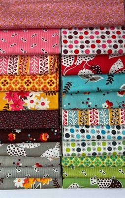 Flea Market Fancy Legacy Half Yard Set 21 Prints, Denyse Schmidt OOP 2012 RARE